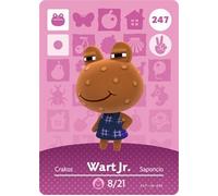 Wart Jr - Nintendo Animal Crossing Happy Home Designer Amiibo Card - 247 by Nintendo