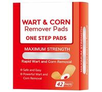 Wart Removal Patches 42 Pieces,Wart Remover,Wart Treatment Patch,Verruca Treatment Plasters,Corn Plasters Pads,Mole Remover Treatment Patches,Skin Tag Patches,W/Art Removing Sticker,Warts Plaster
