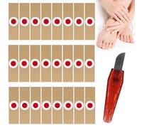 Wart Remover, 24pcs Corn Remover for Feet Pads, Verruca Plasters for Kids Adults for Relief of Pain and Foot Care Pain Relief Skin Repair, Safe & Easy to Use