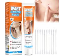 Wart Remover Cream 20g, Skin Tag Remover, Effective Verruca Treatment Corns, Moles and Calluses, Mole Removal for Body and Hand