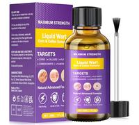 Wart Remover, Fast Acting Verruca Treatment, Effective Skin Tag Removal Kit for Feet & Hands, Gentle Removal for Common Warts, Plantar Warts, Corn and Calluse, Trusted by The Whole Family (30ML)