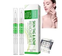 Wart Remover kit,2 Skin Tag Remover/Patches 36 PCS,Fast-Acting Wart Removal,Foot & Hand Wart Remover,Natural Skin Tag Patches,Suitable for All Skin Types,Effective in Removing Warts,Corns,Spots