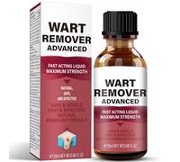 Wart Remover Liquid Advanced Fast Acting Liquid Maximum Strength Natural, Safe and Effective Safe & Gentle Premium Formula for Warts Flat Warts Acute Warts Skin Care 20 Ml