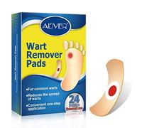 Wart Remover Pads, Wart Treatment, Wart Remover for Hands and Feet Callus Remove, Relief Pain Removal Warts Plaster, Soften Skin Cutting Sticker Toe Protector- 24Pcs