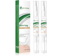 Wart Remover Pen 2 Pack - 3ml Liquid Skin Tag Remover, Mole Remover & Fast-Acting Treatment for Warts, Verrucas, Skin Tags, Moles, Age Spots & Calluses - Professional Precision Pen