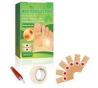 Wart Remover, Wart Remover Pads 30 pcs, Verruca & Corn Care Plasters for Feet, Plantar Wart & Callus Care Patches, Gentle Skin Care Pads for Hands, Toes & Heel Daily Foot Care Kit