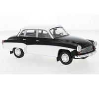 Wartburg 312 Black / White 1:24 Model WB124096 WHITEBOX