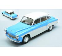 Wartburg 312 1965 Light Blue/White 1:24 Model WB124242 WHITEBOX