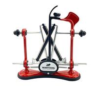 Warthog V-Sharp A4 Knife Sharpeners, 325 Grit Diamond Rods with Adjustable Angles, Professional Knife Sharpener System, Metal Frame Construction, Red