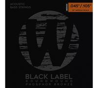 Warwick Black Label 36200 MS Acoustic Phosphor Bronze 45-105 Acoustic Bass Guitar Strings