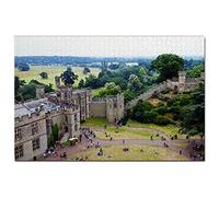 Warwick Castle, England, United Kingdom, 200 Piece Jigsaw Puzzle, Game, Artwork, Travel Souvenir, 35x25CM