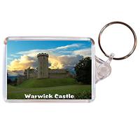 Warwick Castle - Warwickshire - Double Sided Large Keyring Gift/Present/Souvenir BBSK795