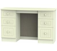 Warwick Cream 6 Drawer Double Dressing Table