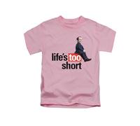 Warwick Davis, Life is Too Short Meme Iconic Viral Trending Tee T-Shirt Funny Unisex T Shirt Top Baby Pink