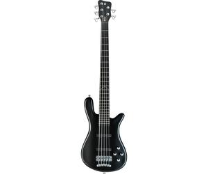 Warwick RockBass Artist Line Robert Trujillo 5-String Solid Black Satin 5-String Electric Bass Guitar