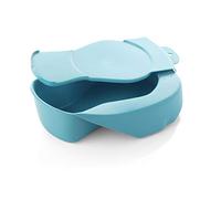 Warwick SASCo Hospital Bed Pan with Lid, 2.5 Litre Capacity, Suitable for Male and Female Use, Autoclavable to 135°C, Bariatric Friendly