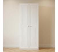 Warwick Wardrobe - 2 Door - Plain - White