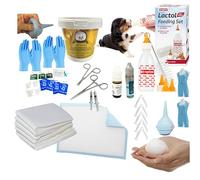 Warwick Whelping Boxes Deluxe Puppy Whelping kit Puppy Milk 250g - FREE whelping DOCS