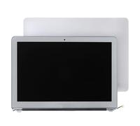 WARWOLFTEAM 13.3in LED LCD FHD Screen Digitizer Replacement Whole Hinge-up Assembly Compatible with MacBook Air 13 A1466 2013 2014 2015 2016 2017 MJVE2XX/A(Silver)