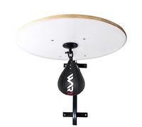 WARX Heavy Duty Speed Ball Platform Set Swivel Boxing Punching Bag Stand Workout (Black)
