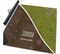 Warzone Studio 30 x 22 inch Double-Sided Mouse Pad Rubber Battle Mat: Depalemon + Homeland + Bag