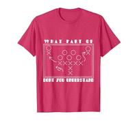 was für einen Teil verstehst du Nicht Football Funny T-Shirt, Men, Red Heather, Medium