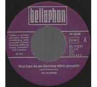 Was hast du am Sonntag allein gemacht / Willst du mit mir geh'n ( 7" Vinyl Single 1973) Bellaphon 11277)