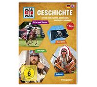 WAS IST WAS DVD-Box 04. Geschichte: Ritter & Burgen, Seeräuber, Wikinger, Indianer & Wilder Westen