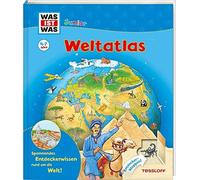 WAS IST WAS Junior Weltatlas fur Kinder: Spanne, Herrmann, Braun, Rau, Seide.