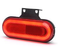 WAS W198 12v/24v Red Rear Neon LED Marker Light Lamp Van Lorry Truck Trailer