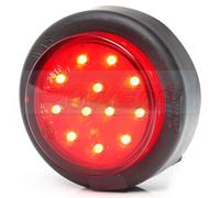 WAS W238 COMPACT SMALL LED REAR ROUND COMBINED STOP/TAIL LIGHT LAMP 60mm DIA