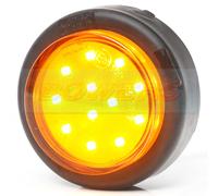 WAS W238 COMPACT SMALL LED REAR ROUND INDICATOR LIGHT LAMP ONLY 60mm DIAMETER