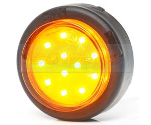 WAS W238 COMPACT SMALL LED REAR ROUND INDICATOR LIGHT LAMP ONLY 60mm DIAMETER