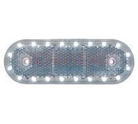 WAS W47WW 12V 24V WHITE CLEAR LED FRONT MARKER LIGHT LAMP CAR VAN TRUCK TRAILER