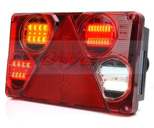 WAS W70DL 12V / 24V UNIVERSAL LED REAR L/H TRAILER COMBINATION LIGHT LAMP UT-150