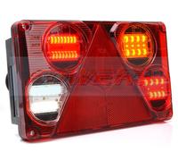 WAS W70DP 12V / 24V UNIVERSAL LED REAR R/H TRAILER COMBINATION LIGHT LAMP UT-150
