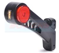 WAS W77.1 LED L/H RUBBER 12V 24V RED/WHITE/AMBER OUTLINE STALK MARKER LAMP LIGHT