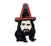 Was Wir Tun In Die Schatten Enamel Pin Lapel Black Cat Brooch, Normal, Non-precious metal