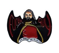 Was Wir Tun In Die Schatten Enamel Pin Lapel Black Cat Brooch, Normal, Non-precious metal