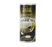 WASABI-O Real Wasabi and Truffle Coated Cashews - Gourmet Wasabi Snack 6.7oz