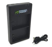 Wasabi Power USB-C Dual Battery Charger for Panasonic DMW-BLK22 and Panasonic Lumix DC-S5, DC-S5 II, DC-S5 IIX, GH5 II, GH6, S5II, S5IIX, S5M2, S5M2X, GH5M2