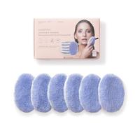 Waschies Reusable Makeup Remover & Face Cleansing Pads - Pack of 6 in Cornflower - Washable, Soft & Hypoallergenic, Gentle Cleansing For All Skin Types - Alternative to Cotton Pads & Wipes