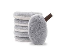 Waschies Reusable Makeup Remover & Face Cleansing Pads - Pack of 6 in Grey - Washable, Soft & Hypoallergenic, Gentle Cleansing For All Skin Types - Alternative to Cotton Pads & Wipes