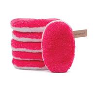 Waschies Reusable Makeup Remover & Face Cleansing Pads - Pack of 6 in Pink - Washable, Soft & Hypoallergenic, Gentle Cleansing For All Skin Types - Alternative to Cotton Pads & Wipes