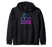 WASD It's What Moves Me Zip Hoodie