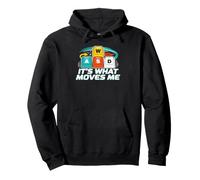 WASD Keyboard Its What Moves Me Funny PC Gamer Men Women Pullover Hoodie
