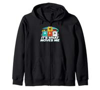 WASD Keyboard Its What Moves Me Funny PC Gamer Men Women Zip Hoodie