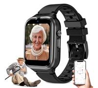 Wasd3Pods 4G Smart Watch with Fall Detection, Fall Alert Devices for Elderly, Gps Tracking & Sos Alert - HD Video Call,For Dementia Alzheimer Autism Patients