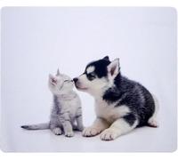 Wasdkeys P1 PC Gaming Mousepad Mouse Mat Mouse Pad 230x190x1,5 mm Cat & Dog