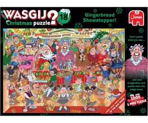 Wasgij Christmas 18 Gingerbread Showstopper Jigsaw Puzzle (2 x 1000 Pieces)